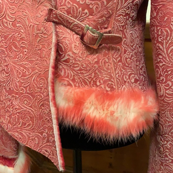 - Leather and Fur Jacket- - Picture 3 of 11